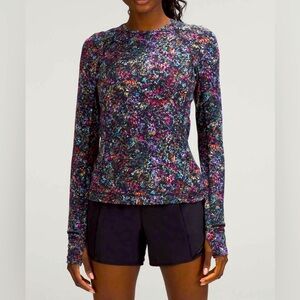Lululemon Its Rulu Run Long Sleeve Shirt
Floral Spray Multi (Size 0)